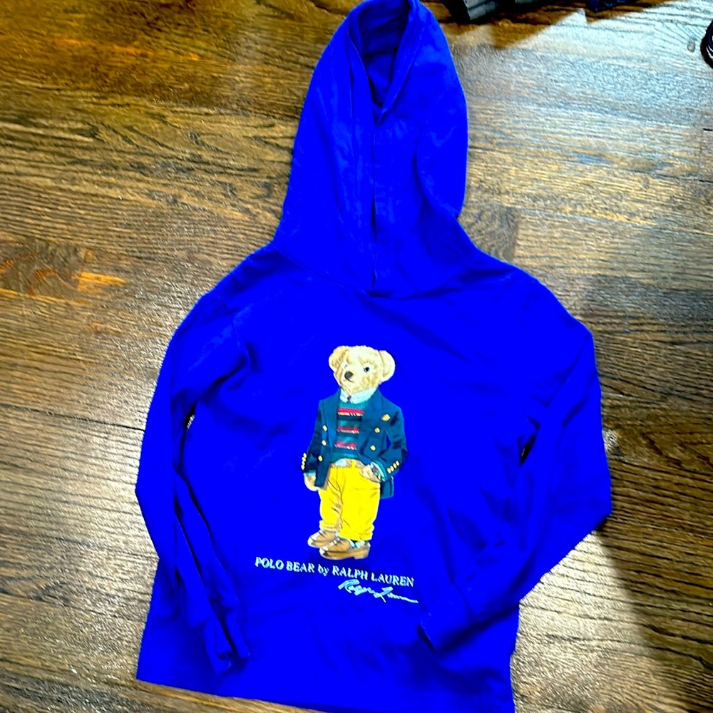 Polo Ralph Lauren hoodie light size 6